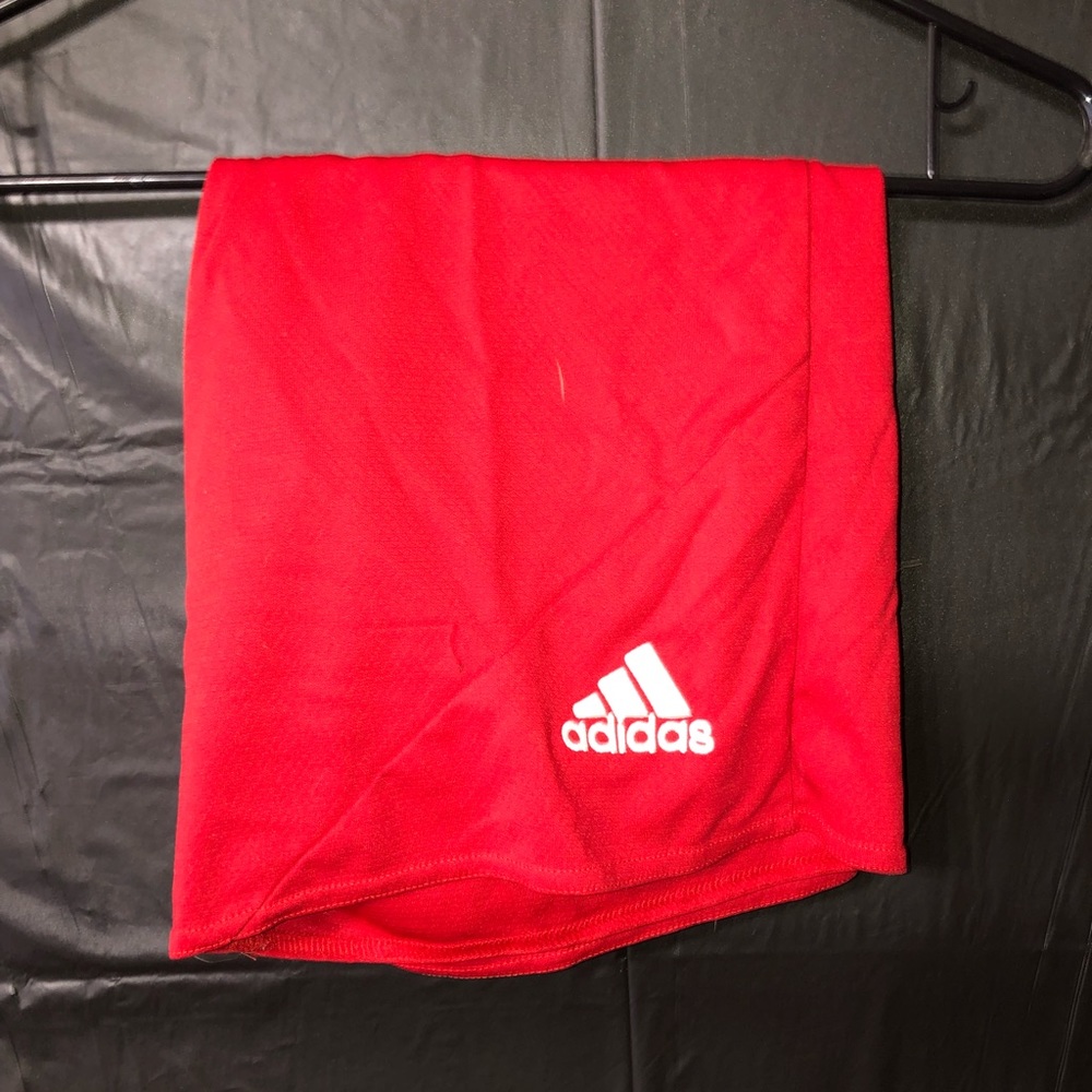 Adidas red shorts